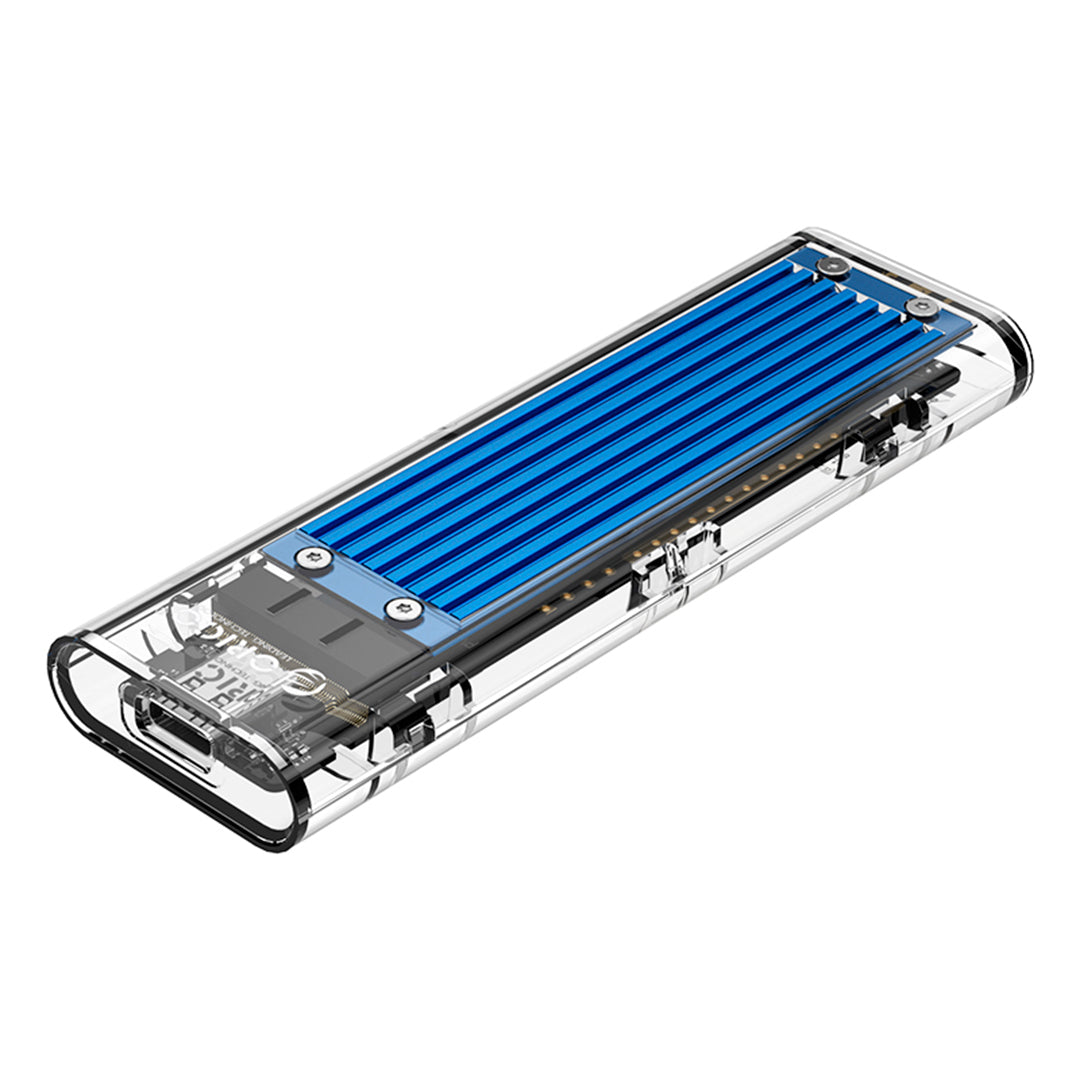 Caja Externa SSD M.2 NVMe/NGFF (Sata) Transparente ORICO-TCM2M