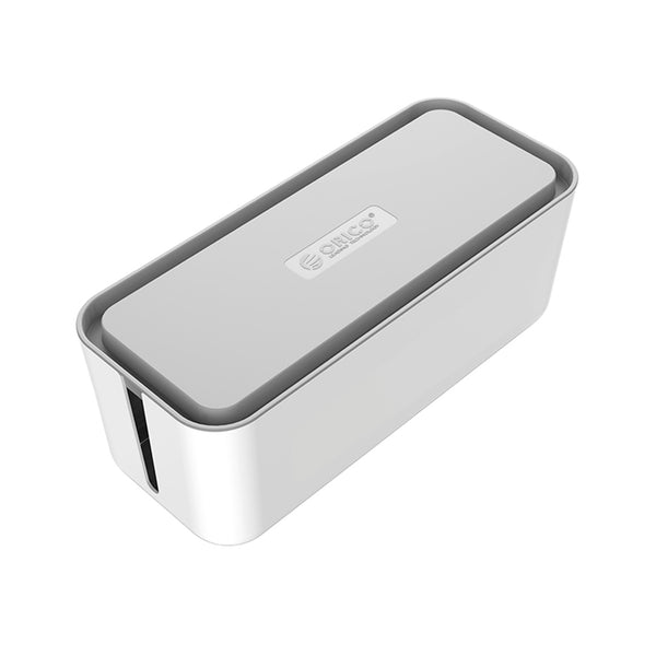 Caja de Almacenamiento, Cables, Cargadores, Multitomas. Color: Gris + Blanco ORICO-CMB-28