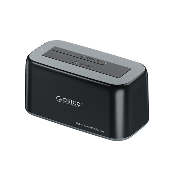Docking Station Base para Disco 1 Bahias 2.5/3.5 ORICO-6819C3-V1-US-BK-BP-HW