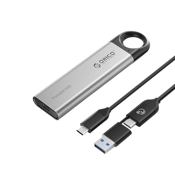 SSD Externo 256-512 GB ORICO-C5-GY-BP